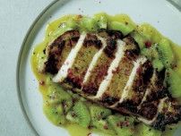 【人気レシピ】キウイの酵素の力でお肉がやわらかくジューシーに！【ポークグリル キウイソース】