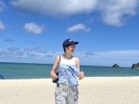 【30代スナップ】 ユニクロのアメスリタンクでつくる、大人のリゾートコーデ