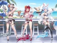 ホロライブ3期生たちが「ホロナツ衣装」の三面図をお披露目！マリン船長「けっこう際どいんですケド キービジュだと隠されちゃった」