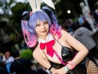 【コスプレ】網タイツが妖艶なバニーガール！台湾美女のキュートなボンテージ姿にドキドキが止まらない【写真9枚】