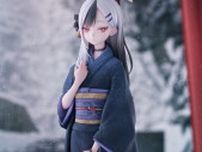 首元のほくろが色っぽい…『ブルアカ』より「カヨコ(正月)」が立体化！美しい晴れ着もこだわりのクオリティ