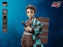 「鬼滅の刃」より竈門炭治郎の可動フィギュアが再販！鬼殺隊の隊服はワイヤー内蔵の布製、「水の呼吸」エフェクトパーツも付属