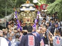 松阪祇園まつり始まる　三社みこし「チョーサヤ」響く　三重