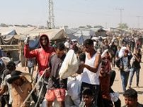 ガザ３地域で作戦一時停止＝飢餓批判に対応、食料投下も実施―イスラエル