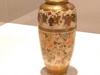 竹細工のような立体的な模様も　明治期の高い技術　特別展｢博覧会の時代｣（2）　兵庫陶芸美術館