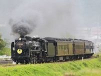 JRAウインズ小郡開設20周年記念…SLやまぐち号との夢の共演が実現