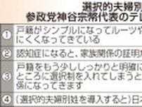 参政党の神谷代表発言「選択的夫婦別姓で治安が悪くなる」は「不正確・根拠不明」　＃参院選ファクトチェック
