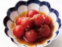 ミニトマトをサラダ以外に！【トマトの煮浸し】大量消費にも