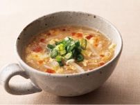 鍋一つで完成！包丁いらずですぐにできる【もやし酸辣湯】