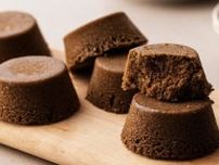 キャラメルのような深い味わいの「ほうじ茶カップケーキ」