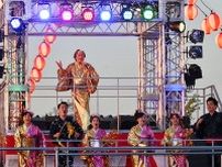 万博にマツケン降臨！会場の全員でサンバ、熱烈ファンがはっぴや自作うちわで参戦
