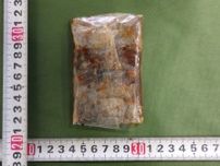 小分けにされ調味料の中に隠されていた　タイから覚せい剤を密輸入をしたとして浜松市のタイ国籍の男が逮捕