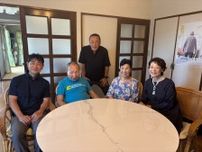 袴田事件を描いた舞台の出演者が袴田家を訪問　公演は浜松市で３０日から３日間