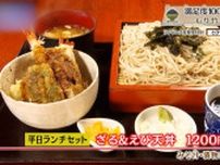 出汁の底力、蕎麦と丼の至福　静岡市「もり竹」