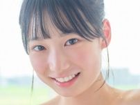 高校最後の夏休み♪　注目の17歳美少女　フレッシュな水着姿は唯一無二の輝き