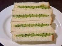 「人生最高のきゅうりサンド」が完成！料理人が研鑽を重ね作った美しい断面に称賛の声