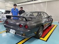 30年以上前の「R32型スカイラインGT-R」　学生9人が挑む再生プロジェクト　廃番パーツは他車部品を加工して代用、公道復帰は9月予定