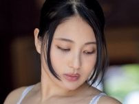 グラビア歴10年Hカップのセクシーお姉さん　椅子にまたがり美ヒップあらわ　オトナの魅力にメロメロ