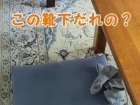 「絶対に夫のだと思ってた…」リビングに脱ぎ捨てられた靴下の“意外すぎる犯人”に驚きと爆笑　嫁姑の“仲良しすぎる日常”に1100件超いいね