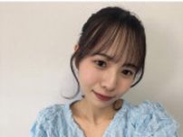 青学ミスコン準GP…富山テレビ25歳女性アナが「ハワイアン」肩出しショット　「暑いからって！大胆」「めちゃくちゃ素敵です」