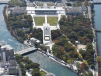 ノーベル賞委員長が広島を訪問　原爆資料館視察、被爆者らと懇談