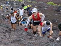 夏の富士山で3363人がタイム競う　第78回富士登山競走