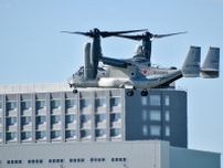 陸自オスプレイ、徳島に予防着陸　移駐で佐賀へ飛行中に注意灯点灯