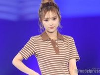 ギャルママモデル聖菜、純白ミニワンピで大胆美脚披露「破壊力すごい」「際どい」の声