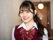「今日好き」りんか、膝上ミニスカから美脚スラリ 韓国ショットに「いつもと雰囲気違う」「脚長すぎ」と反響