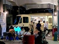 調布・京王多摩川高架下でキッチンカー企画　駅前開発プロジェクトの一環で