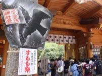 府中・大國魂神社で「すもも祭」　からす団扇と扇子の頒布は2日間