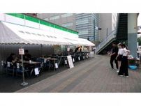 京王八王子の甲州街道でビアガーデン　3日間限定、地元飲食店が協働