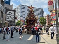 夏恒例「八王子まつり」3日間　各町の山車巡行など