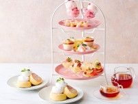 フリッパーズ自由が丘店が「白桃のアフタヌーンティー」　平日限定