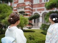 松戸の呉服店が浴衣イベント　戸定が丘歴史公園散策と天廣堂の料理を用意