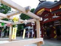 盛岡八幡宮で夏詣　日本の新しい風習を楽しんで