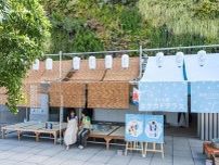 花王、原宿で夏企画「−3℃はじめました」　冷却シート進呈、冷えた飲食も