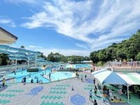 宇部「ココランド」でプール開き　9月中旬まで営業、2万人の利用見込む