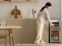 アイリスオーヤマ、キッチンのカウンター下に設置できる64Lセカンド冷凍庫