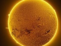 【動画】大迫力の「太陽竜巻」、天体写真家が撮影に成功
