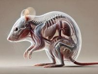塗るだけで「マウスを透明化」――解剖せずに体内を見る技術