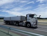 自動運転トラック走行…日野自動車など、舗装耐久実験に「レベル4」