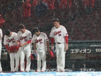 【広島】新井監督、離脱となった中村奨成に「まずはしっかり治して、また待ってるぞ」／一問一答