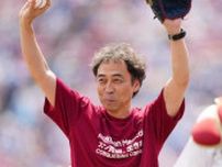 【楽天】ワッキー「僕は闘ったぞ」がん克服への思いを込めて始球式　20年に中咽頭がんと診断