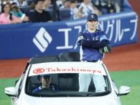 【オールスター】西武隅田知一郎が「甲斐野カメラ」にギャグ披露　ファン爆笑「ヤジマリーはウケるｗ」