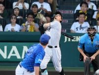 【阪神】初回、佐藤輝明がラッキーな内野安打で一、三塁の好機演出　大山が適時打で続き１点先制