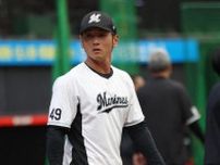 【ロッテ】ルーキー立松由宇が両股関節の関節鏡視下股関節唇形成術