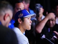大谷翔平、自らに故意死球の元阪神スアレスへまさかのイジり　大爆笑のち笑顔でガッチリ抱き合う