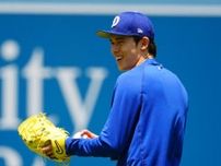 佐々木朗希、21日にブルペン入り　ロバーツ監督「球速も上がってきているし、痛みもない」