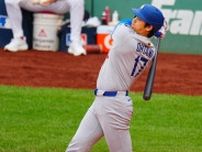 大谷翔平、８試合連続安打となるマルチヒット　８回無死一、二塁の絶好機は凡退でチームも敗れる